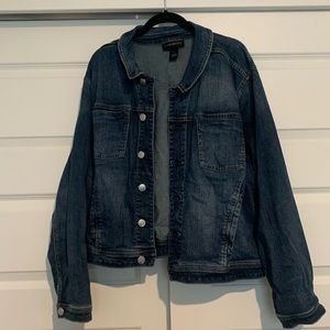 Lane Bryant size 24 Jean jacket